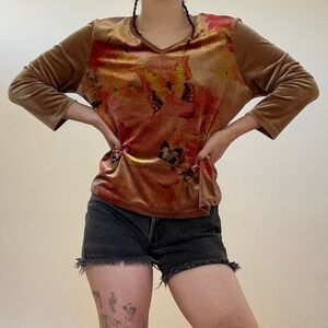 Delia-s Women's multi Blouse